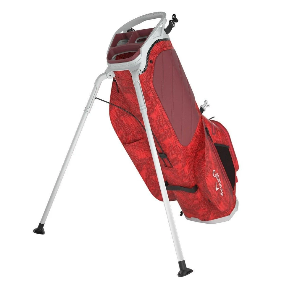 Callaway Fairway C HD Waterproof Stand Bag in Red Palm/Grey Brand New 2025 Model - Image 2 of 3