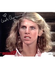 Leah Ayres signed 8x10 Photo Michelle The Burning