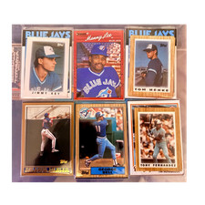 Topps/Donruss Toronto Blue Jays Card Lot | 4-6 Cards in Each Plastic Pouch