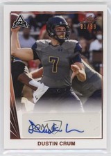 2021 Leaf Memories 1990 Base Bronze Spectrum 81/99 Dustin Crum #BA-DC1 Auto 2s2