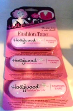 HOLLYWOOD FASHION SECRETS Fashion Tape, 36-Count (Value 3-Pack)