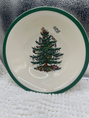 NEW SPODE Christmas Tree Bowl 8 1/4  Serving Vegetable Bowl