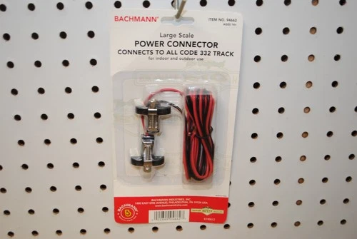 Bachmann 94662 Track Power Connector Wires - Code 322 - LGB 50160 *G-Scale*