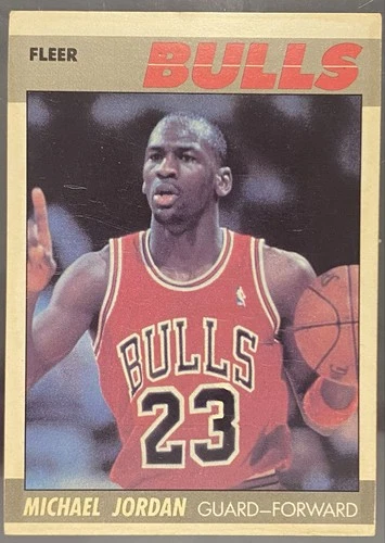 Michael Jordan 1987-88 Fleer - #59