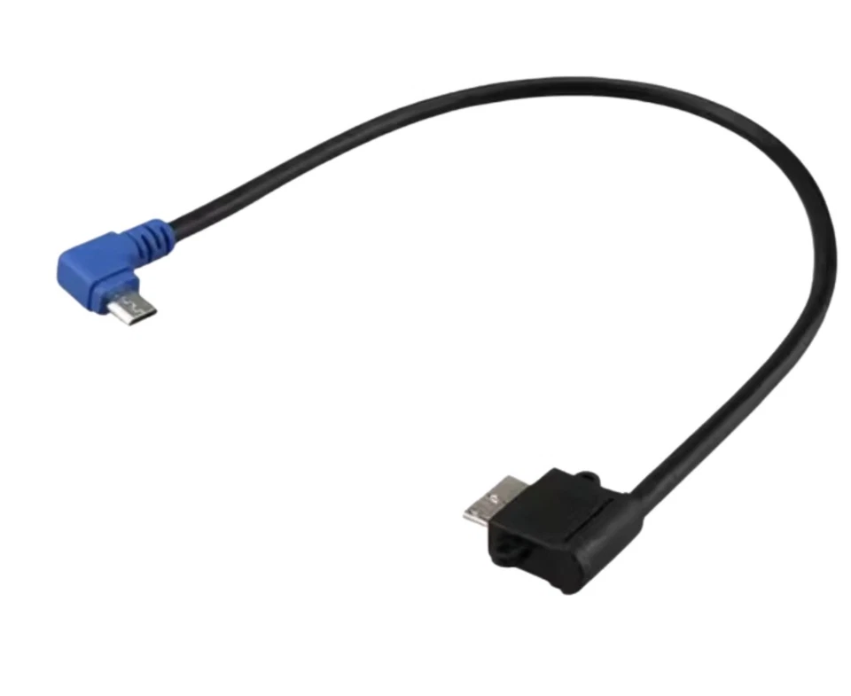 Micro 5-Pin to Micro-B OTG Cable 0.5m Male to Male for Camera Phone Storage - Image 3 of 4