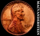 1939 Lincoln Wheat Cent - Red Choice Gem Brilliant Unc  Lustrous  #G8891