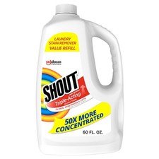 Shout Active Enzyme Laundry Stain Remover Spray 60 Fl Oz (Pack of 1), Multi  0.17 per gallon