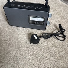 Panasonic RF-D10 DAB/DAB+ & FM Portable Radio With Power Lead Tested & Working