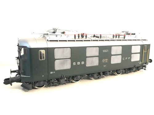 Lemaco Spur 1 E-Lok Re4/4 I SBB 10021 Messingmodell ESU Loksound für Märklin KM1 | Zustand: Neu: Sonstige (siehe Artikelbeschreibung)