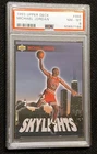 1993-94 Upper Deck 466 Michael Jordan PSA 8 Graded Basketball Card NBA Skylights