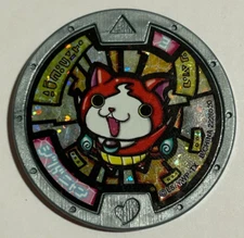 Yo-Kai Watch Jibanyan Grey Medal Japanese edition Yokai B93 / V93 Series 1