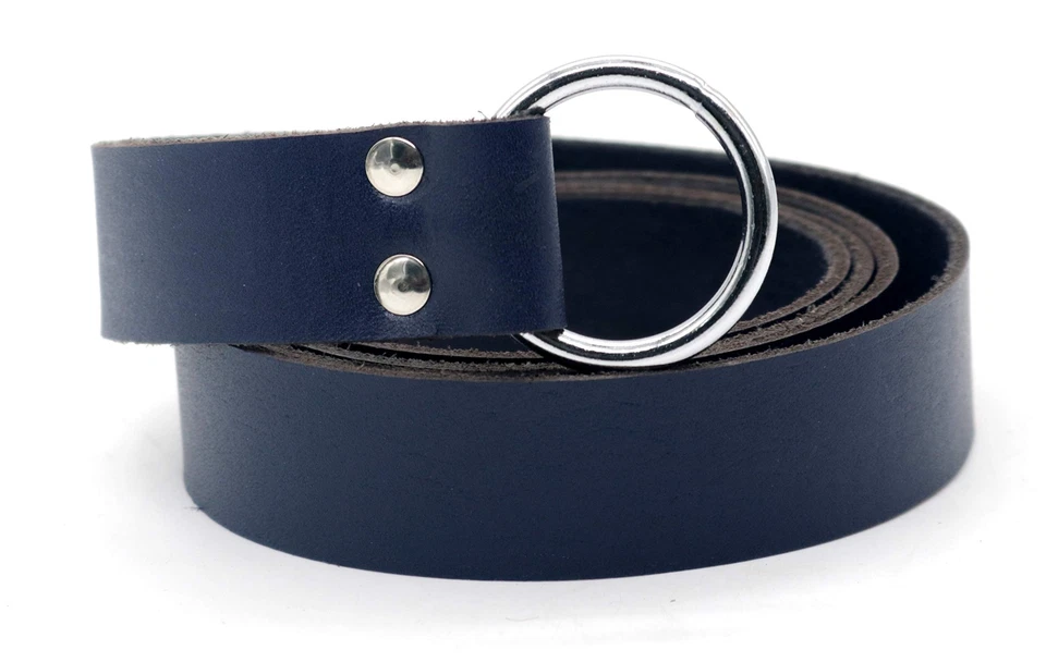 Anillo de cuero medieval cinturón traje renacentista caballero vikingo disfraces SCA LARP Foto 3 de 3