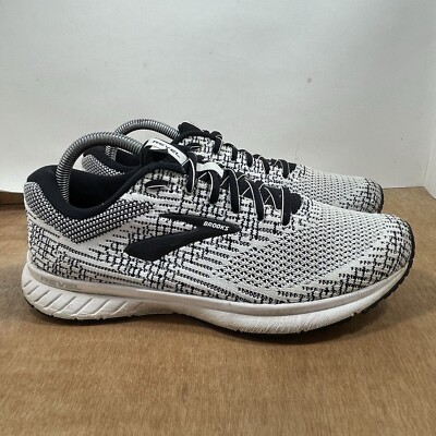 Brooks Revel Women Size White Black Running Shoes Sneakers
