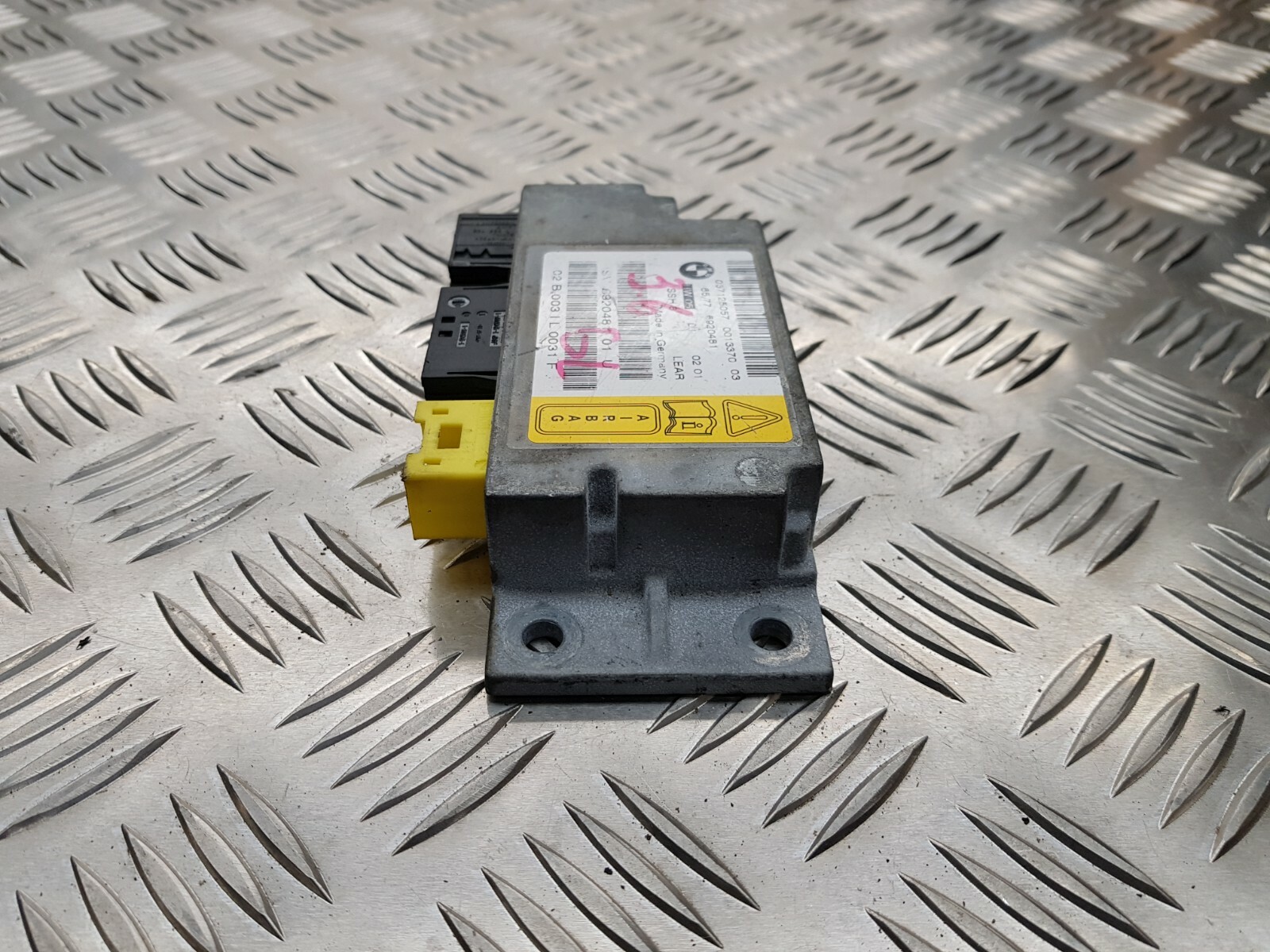B67 BMW E65 7 Series E66 Sensor seat rear SRS ECU 6920481 65.77 