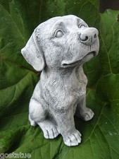 Latex dog mold with plastic backup concrete p...
