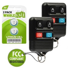 2 Replacement For 2006 2007 2008 2009 2010 Ford Focus Key Fob Remote