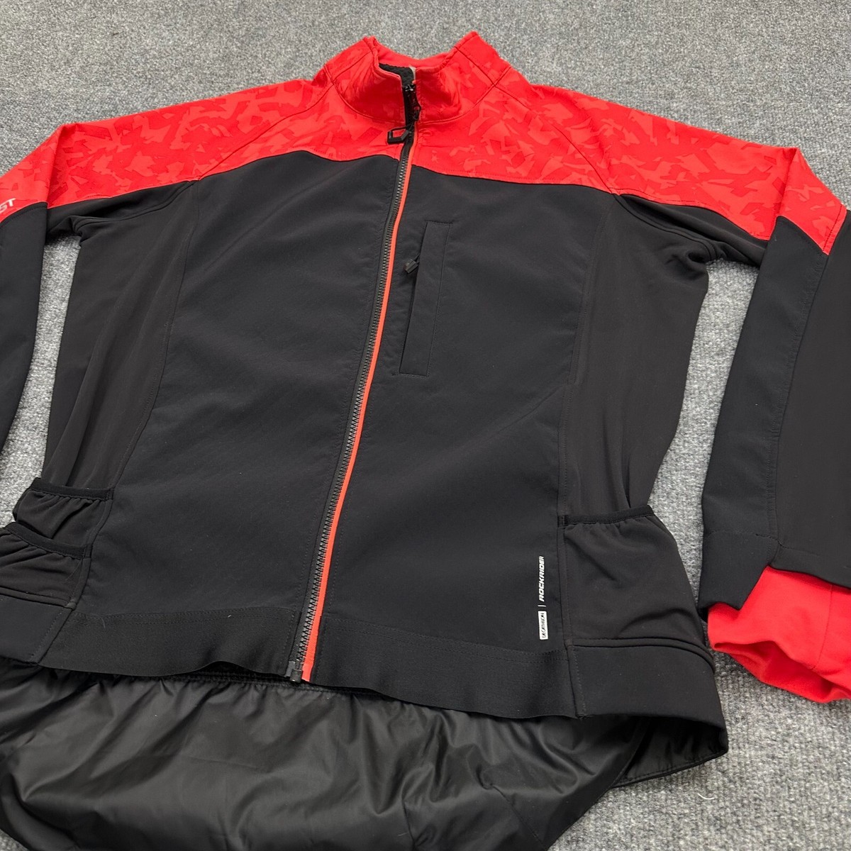 Decathlon Rockrider ST 500 Mountain Biking Jacket Mens Large Black