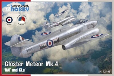 Gloster Meteor Mk.4	SH72498 Special Hobby 1:72 New