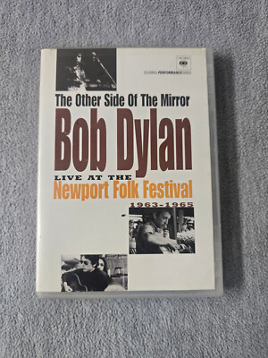 Bob Dylan Live DVD at Newport Folk Festival 1963-65 VG with color booklet