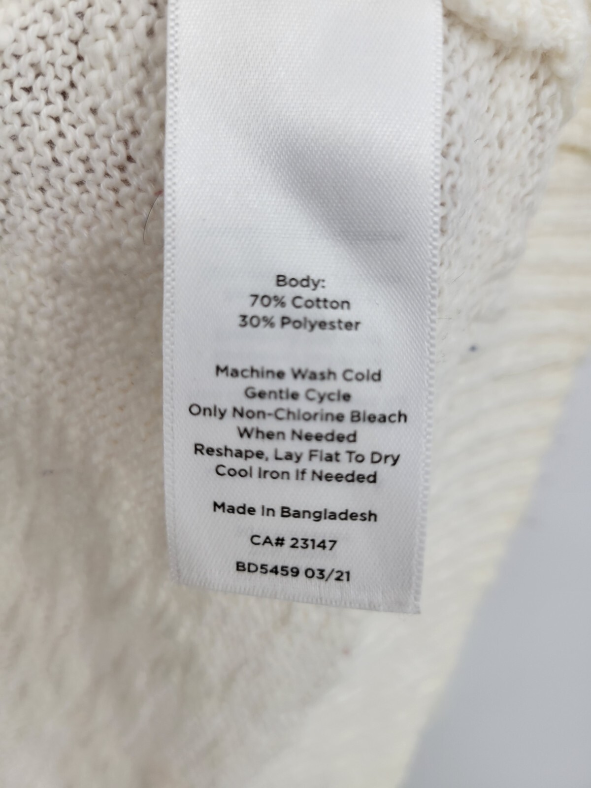 Talbots Sweater Womens Plus X Ivory Multicolor St… - image 5