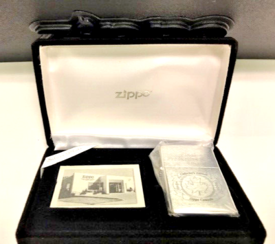 ZIPPO CANADA NIAGARA FALLS FACTORY FINAL RUN LIGHTER COLLECTOR 