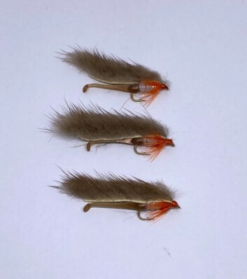 Zonker Hot Tail White, Vente Mouches Streamer Rivière/Réservoir Sur La - Foto 6