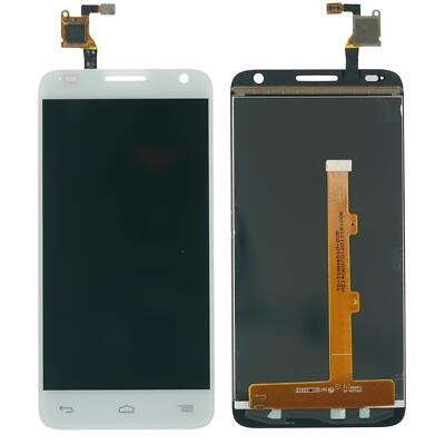 Alcatel OneTouch Idol 2 mini S 6036Y  Display modul LCD Touchscreen Glas weiß