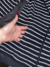 Nwt Caslon Black And White Stripe Blazer Size XS