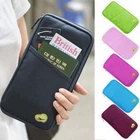 Travel Bag Wallet Purse Document Organiser Zipped Passport Tickets ID Holder UK