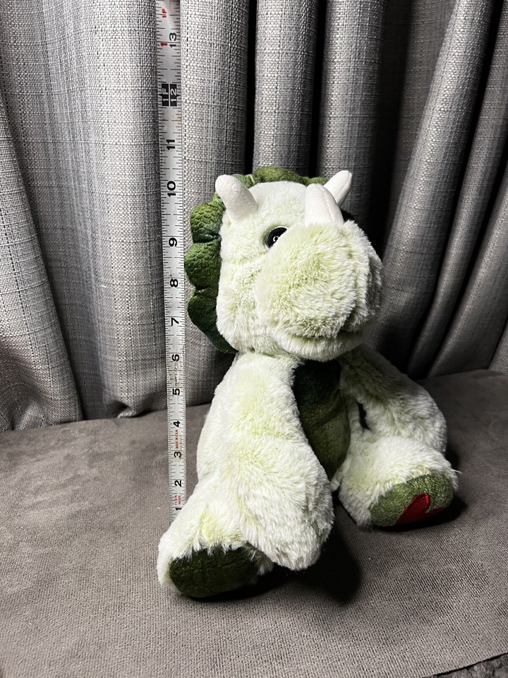 Walmart Triceratops Plush Big Eye Dinosaur Stuffed Animal Toy Green