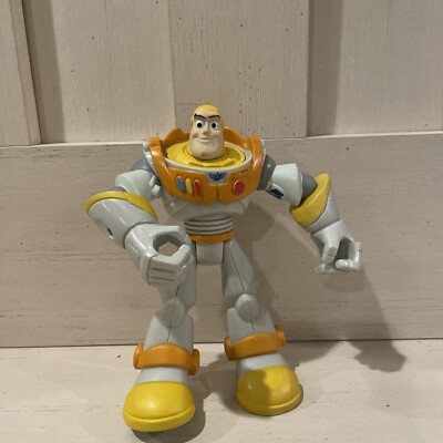 Orange Yellow Space Rescue Buzz Star Squad Action Figure Toy Story Hasbro 2006