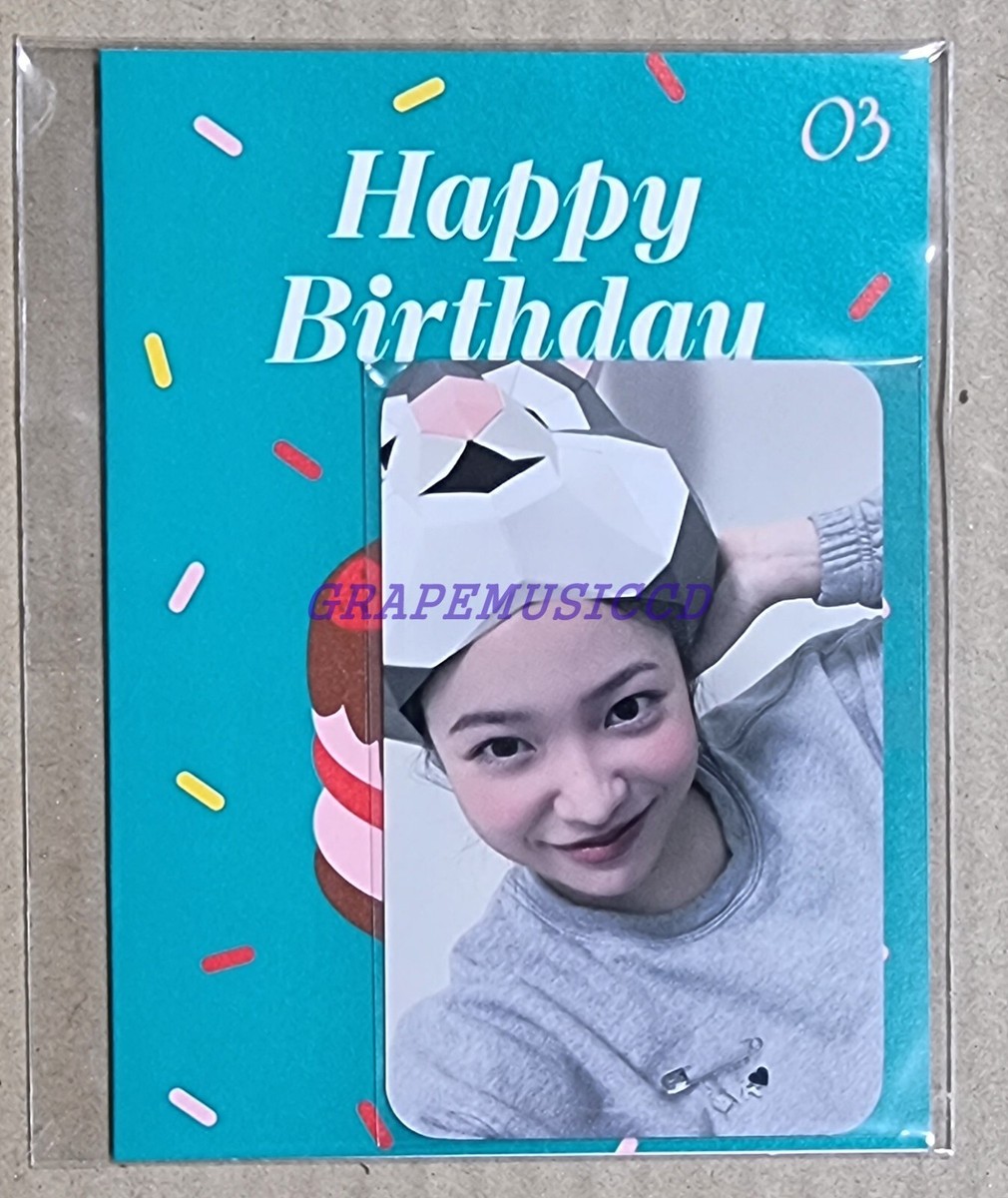 red velvet イェリ センパ トレカ birthday YERI RED VELVET SMTOWN