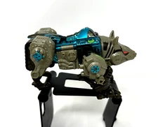 Transformers Beast Wars RHINOX Deluxe Transmetals 1997 Kenner Incomplete