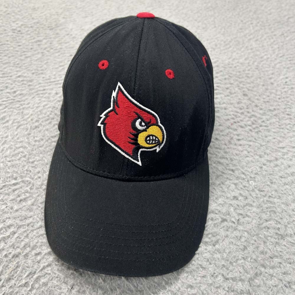 Louisville Cardinals Hat Cap Men One Size Strapback  UofL UL Ville Bird Logo