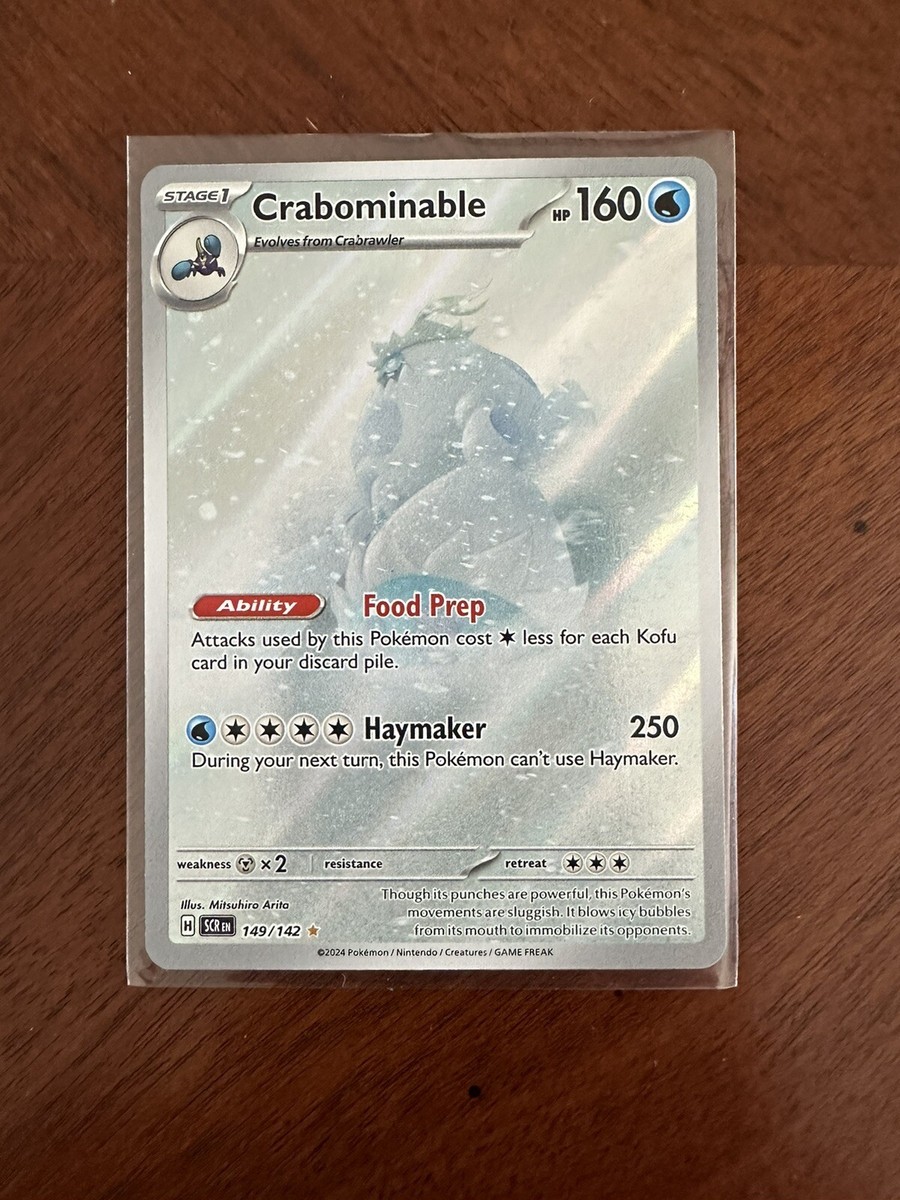 crabominable pokemon card price PSA 10 | Crabominable Art Rare | sv7 Stellar Miracle