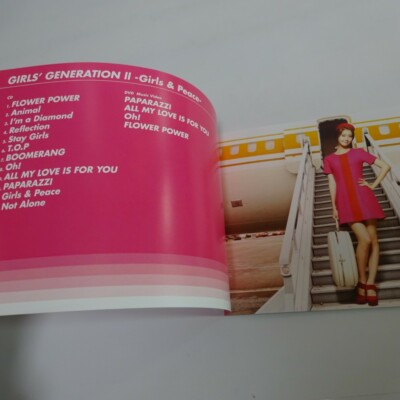 SNSD GIRLS' GENERATION II Girls & Peace CD+DVD+28PBooklet Limited