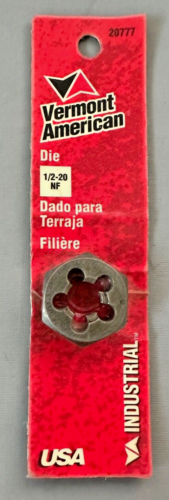 VERMONT AMERICAN 1/2 - 20 NC Die 20777 - Made in USA