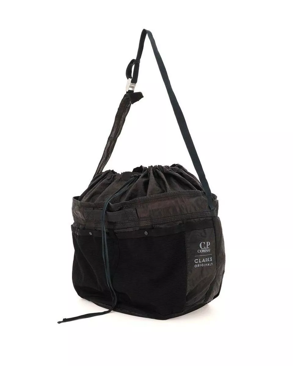 C.P. COMPANY x CLARKS Crossbody Messenger shoulder holdall Travel BAG in  BLACK | eBay