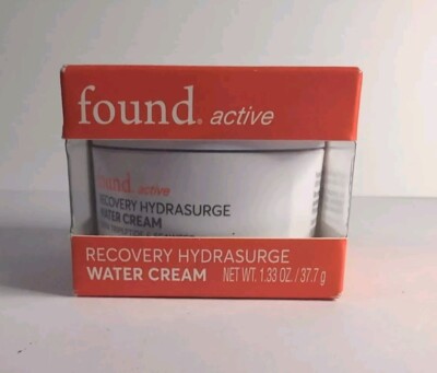 Found Active Recovery Hydrsurge Water Cream 1.33oz NIB