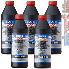 Liqui Moly Hochleistungs Getriebeöl 5x 500ml vollsynthetisch 4433 GL4+ 75W-90