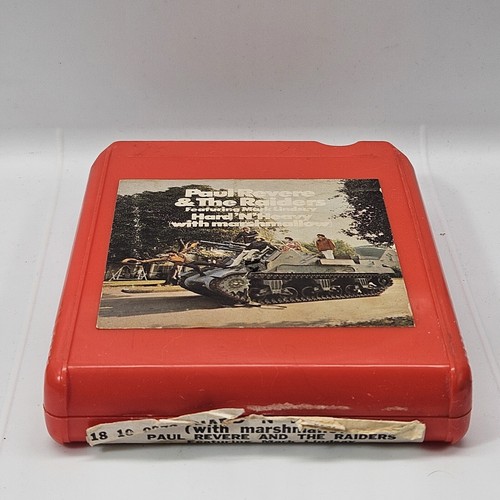PAUL REVERE & THE RAIDERS - HARD N HEAVY WITH MARSHMALLOW (8-Track, 1969) - Picture 3 of 4