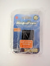 MaximalPower Camera  and Camcorder Battery For Samsung SAM BP1030 800mAh Li-ion