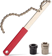 Bike Freewheel Removal Tool with Chain Whip and Bicycle Sprocket Removal Tools,