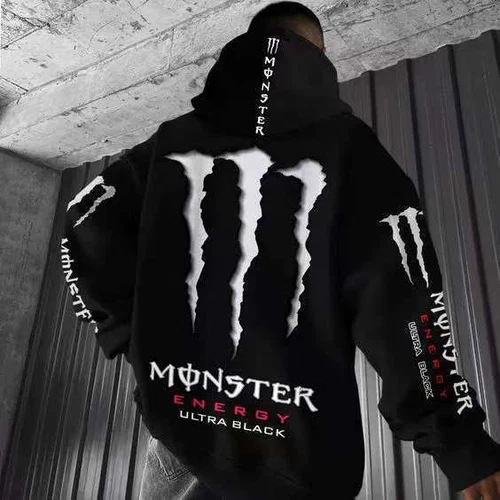 Suéter con capucha 3D Monster Energy Fashion para hombre diseño multicolor DE - Imagen 18 de 42