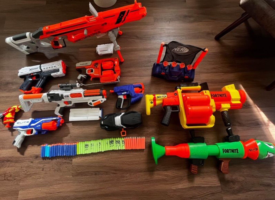 NERF Toy-Gun lot (NERF, Star Wars, Fortnite Brands!)