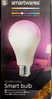 Smartwares Smarthome HW1601 Led Beleuchtung Pro Serie E27 Mehrfarbig Dimmbar App