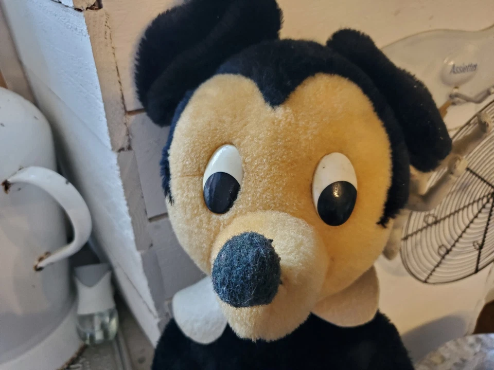 JOUET ANCIEN MICKEY MOUSSE ANNÉES ? 55 cm - Photo 4/4