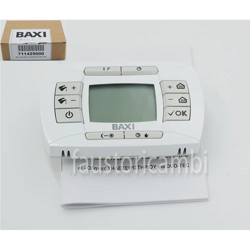 BAXI OCEAN REMOTE CONTROL THERMOSTAT DUO-TEC ART. 711425000 BOILER | eBay