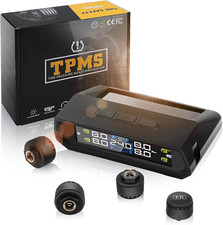 TPMS Sistema Di Controllo Monitoraggio Con 4 Sensori Esterni Pressione Gomme Aut
