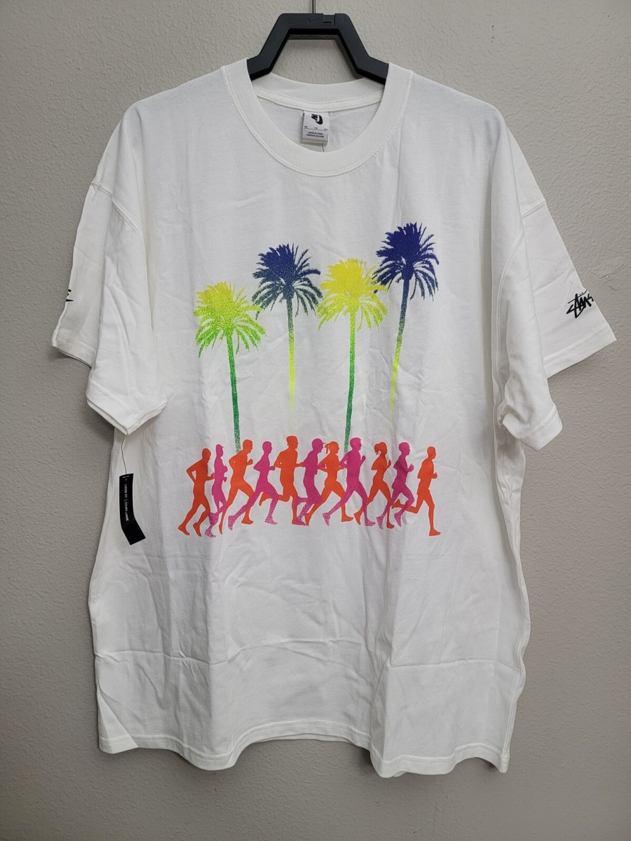 Nike x Stussy Douglas Firs To Palm Trees T-Shirt Top Men Nike x Stussy Douglas Firs To Palm Trees T-Shirt Top Men